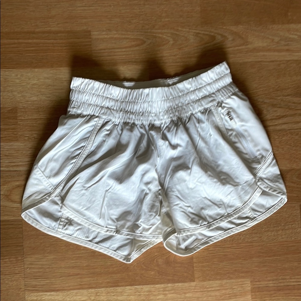 Lululemon white shorts